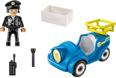 Zestaw figurek do zabawy Playmobil Duck On Call Police Mini-Car (4008789708298)