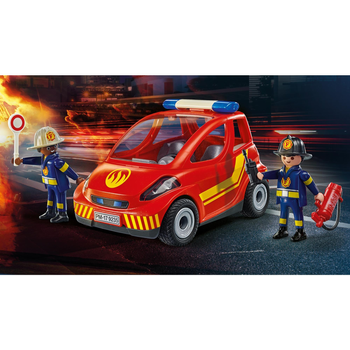 Zestaw figurek do zabawy Playmobil City Action Mały samochód strażacki (4008789710352)