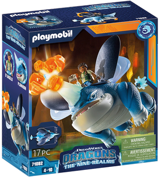 Ігровий набір фігурок Playmobil Dragons The Nine Realms Plowhorn & D'Angelo (4008789710826)