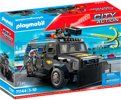 Ігровий набір фігурок Playmobil City Action Позашляховик спеціального підрозділу (4008789711441)