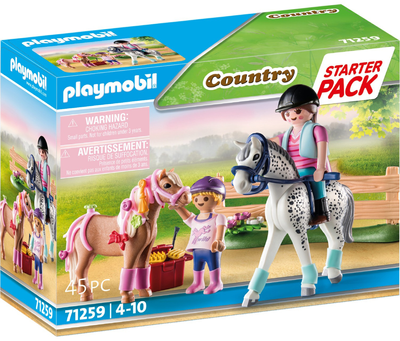 Ігровий набір фігурок Playmobil Country Starter Pack Horse Farm (4008789712592)