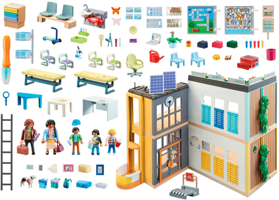 Ігровий набір фігурок Playmobil City Life Велика школа (4008789713278)