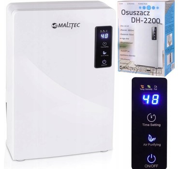 Осушувач повітря Maltec DH-2200 90W LCD White