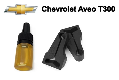Упор (демпфер, накладка) замка дверей Chevrolet Aveo T300 2011-2015 (2 двери)