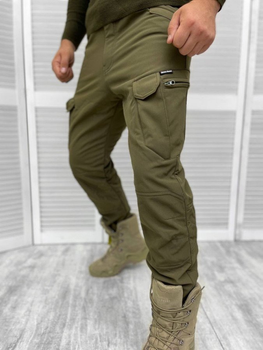 Тактичні брюки SoftShell Single Sword Олива XL