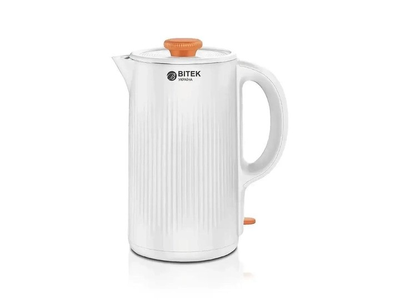 Чайник електричний BITEK BT-7848W/ 6986 2,0л 1500Вт, Білий