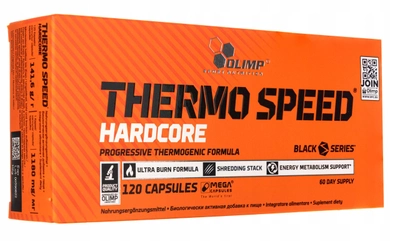 Spalacz tłuszczu Olimp Thermo Speed ​​Hardcore 120 kapsułek (5901330039638)