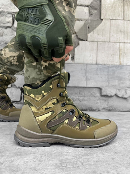 Тактичні зимові черевики Tactical Combat Boots Піксель 40