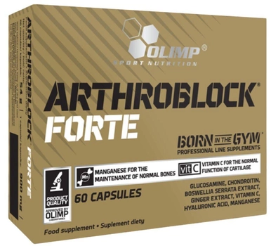 Харчова добавка Olimp Arthroblock Forte 60 капсул (5901330055270)
