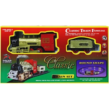 Железная дорога Classic Train Familial, 73 см, локомотив и вагон MIC 816-1
