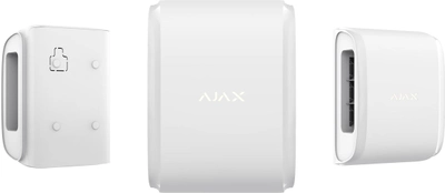 Bezprzewodowy czujnik ruchu Ajax DualCurtain Outdoor Biały (000022070)