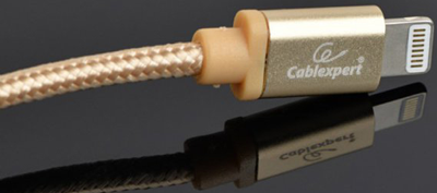 Kabel Cablexpert USB 2.0 - Apple Lightning 1.8 m Złoty (CCB-mUSB2B-AMLM-6-G)