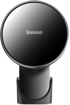 Автотримач для телефону з бездротовою зарядкою Baseus Big Energy Car Mount Wireless Charger Black (WXJN-01)