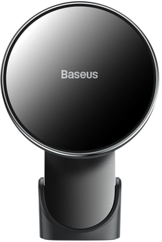 Uchwyt samochodowy z bezprzewodowym ładowaniem Baseus Big Energy Car Mount Wireless Charger Black (WXJN-01)