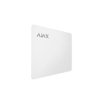 Безконтактна картка Ajax Pass біла, 3 шт. (000022786)