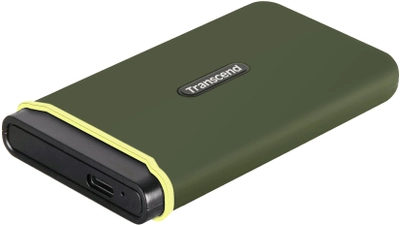 Dysk SSD Transcend ESD380C 1TB USB 3.1 Type-C 3D NAND TLC Military Green (TS1TESD380C) Zewnętrzny