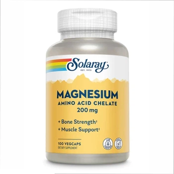 Хелат Магния Magnesium 200мг - 100 вег.капсул