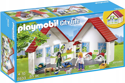 Ігровий набір Playmobil City Life Take Along Pet Shop (4008789056337)