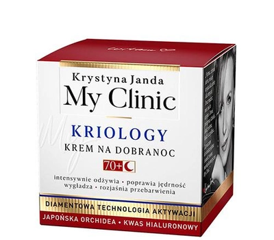 Krem Janda My Clinic Kriology 70+ Japońska Orchidea & Kwas Hialuronowy 50 ml (5903899661633)