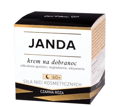 Крем для обличчя Janda Siła Nici Kosmetycznych Відновлювальний 60+ Чорна троянда 50 мл (5905279874060)
