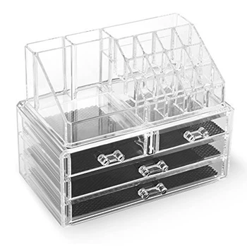 Органайзер для косметики Cosmetic Storage Box Прозорий (SH778617)