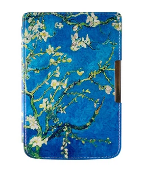 Чехол для PocketBook 626/625/624/615 Touch Lux 3 "Цветущие Ветки Миндаля" – обложка на Покетбук (7005004)