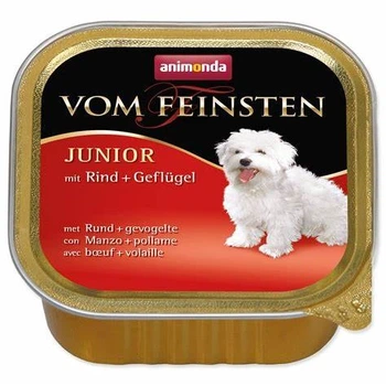 Animonda Vom Feinstein Junior з яловичиною та птицею - консерви для цуценят, 150 г