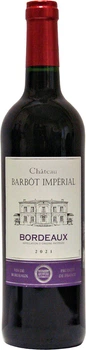 Вино Chateau Barbot Imperiale Bordeaux червоне сухе 0.75 л (3500610116773)