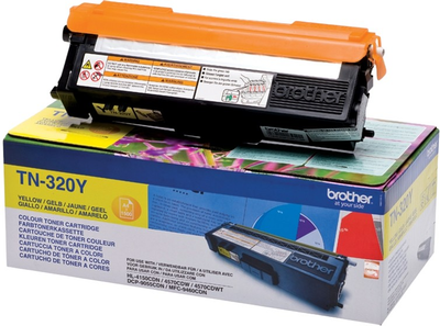 Toner Brother TN-320Y Yellow (4977766679374)