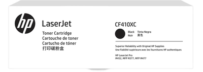 Тонер-картридж HP 410XC Black (889296531630)