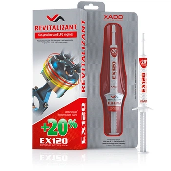 Ревитализатор Xado EX120 Revitalizant для бензиновых и на сжиженном природном газе (LPG) двигателей 8 мл XA 10035_8