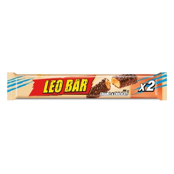 Батончик Leo Bar батончик вафельний глазурований шоколадною глазур’ю Vale 100 гр.