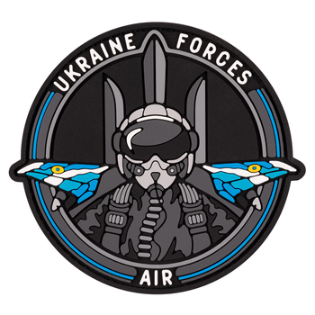 ПВХ патч "Ukraine Forces AIR" - Brand Element