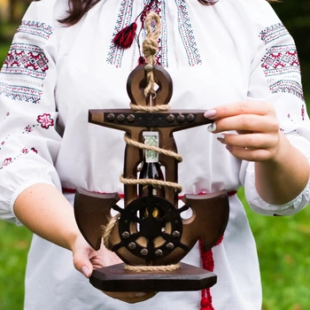 Підставка під пляшку "Якір" Пляшка кругла 0,05л