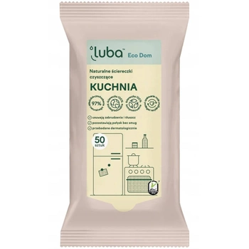 Серветки для чищення Luba Eco Dom для кухні 50 шт (5903968220969)