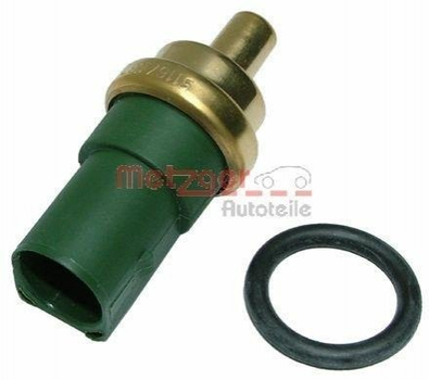 Датчик температуры охлаждающей жидкости METZGER 0905015 Volkswagen Polo, Golf, Passat, Transporter, Bora, Sharan; Audi A6, A3, A4, A8, Allroad; Skoda Superb, Octavia; Seat Toledo, Ibiza 059919501A, 078919501C, 1100619