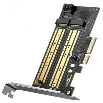 Карта расширения для ПК адаптер Ugreen M.2 NVME-PCle 3.0 (YM1412)