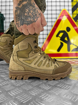 Тактичні зимові черевики на флісі Tactical Assault Boots Coyote 41