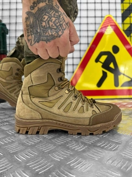Тактичні зимові черевики на флісі Tactical Assault Boots Coyote 44