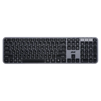 Клавиатура 2E KS240 WL BT Gray (2E-KS240WG)
