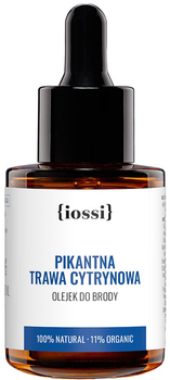 Olejek Iossi Pikantna Trawa Cytrynowa do brody 30 ml (5907222501375)