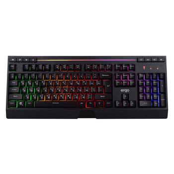 Клавіатура Ergo KB-612 Keyboard ENG/RUS/UKR Чорний