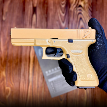 Страйкбольный пистолет Glock 17, пистолет на пульках, 6мм