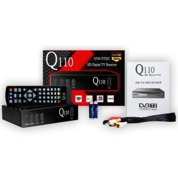 Ресивер Т2 Q-Sat Q-110 Plastik