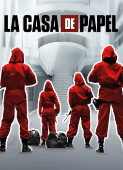 Puzzle Clementoni Netflix La Casa De Papel 69 x 50 cm 1000 elementów (8005125395323)