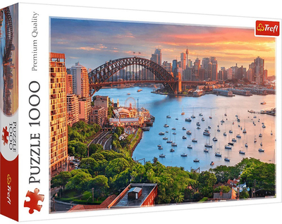 Puzzle Trefl Sydney Australia 68 x 48 cm 1000 elementów (5900511107432)