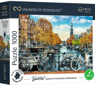 Puzzle Trefl Jesień w Amsterdamie 68 x 48 cm 1000 elementów (5900511107029)
