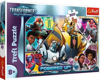 Puzzle Trefl In the world of Transformers 60 x 40 cm 300 elementów (5900511230246)