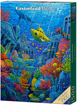 Пазл Castor Atlantis Art Collection 47 x 68 см 1500 деталей (5904438152087)