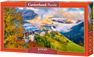 Puzzle Castor Colle Santa Lucia Italy 138 x 68 cm 4000 elementów (5904438400164)